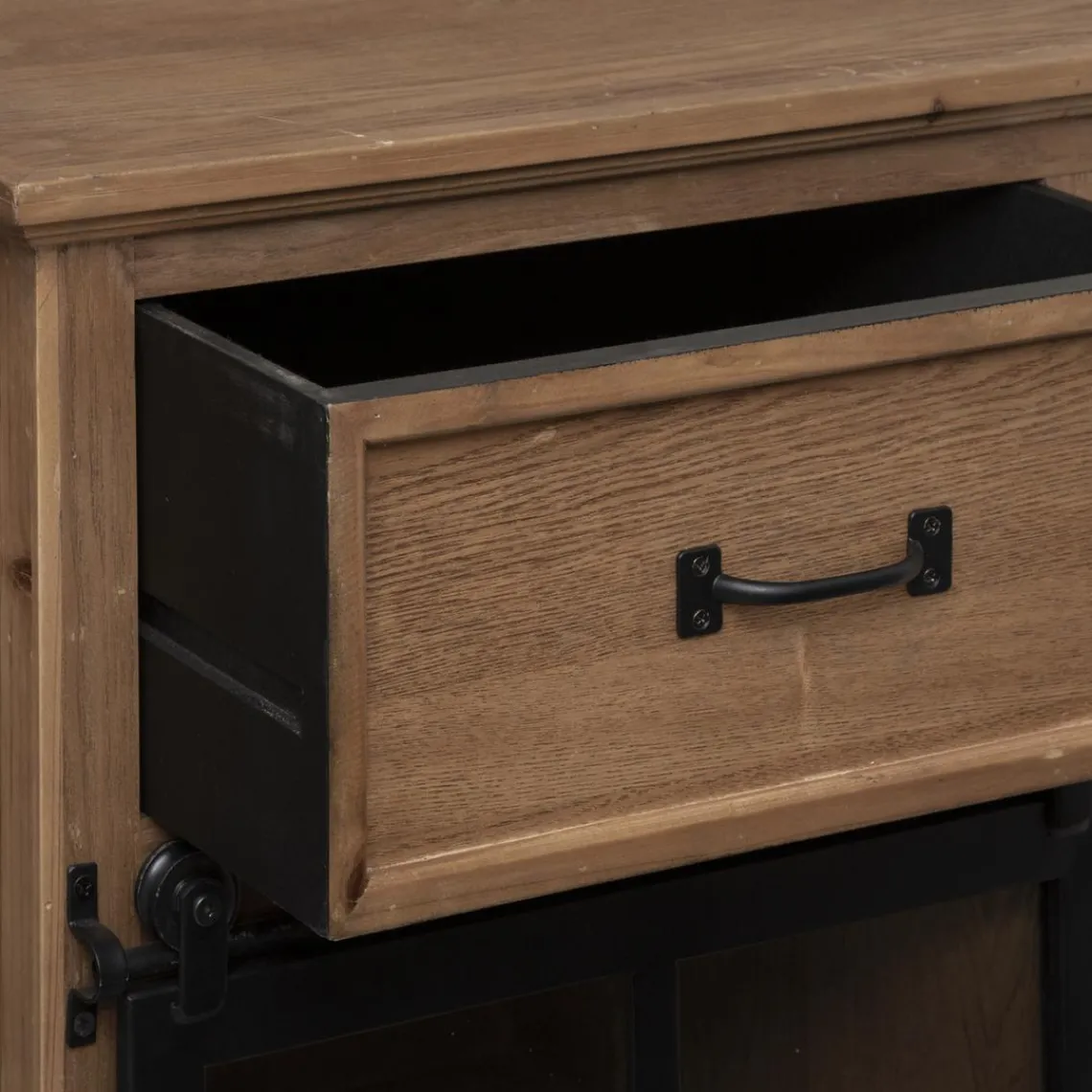 3S. x Home Buffet 2 Portes 4 Tiroirs VR DANIK Sale