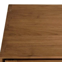Macabane Buffet 3 portes en bois de teck recyclé New
