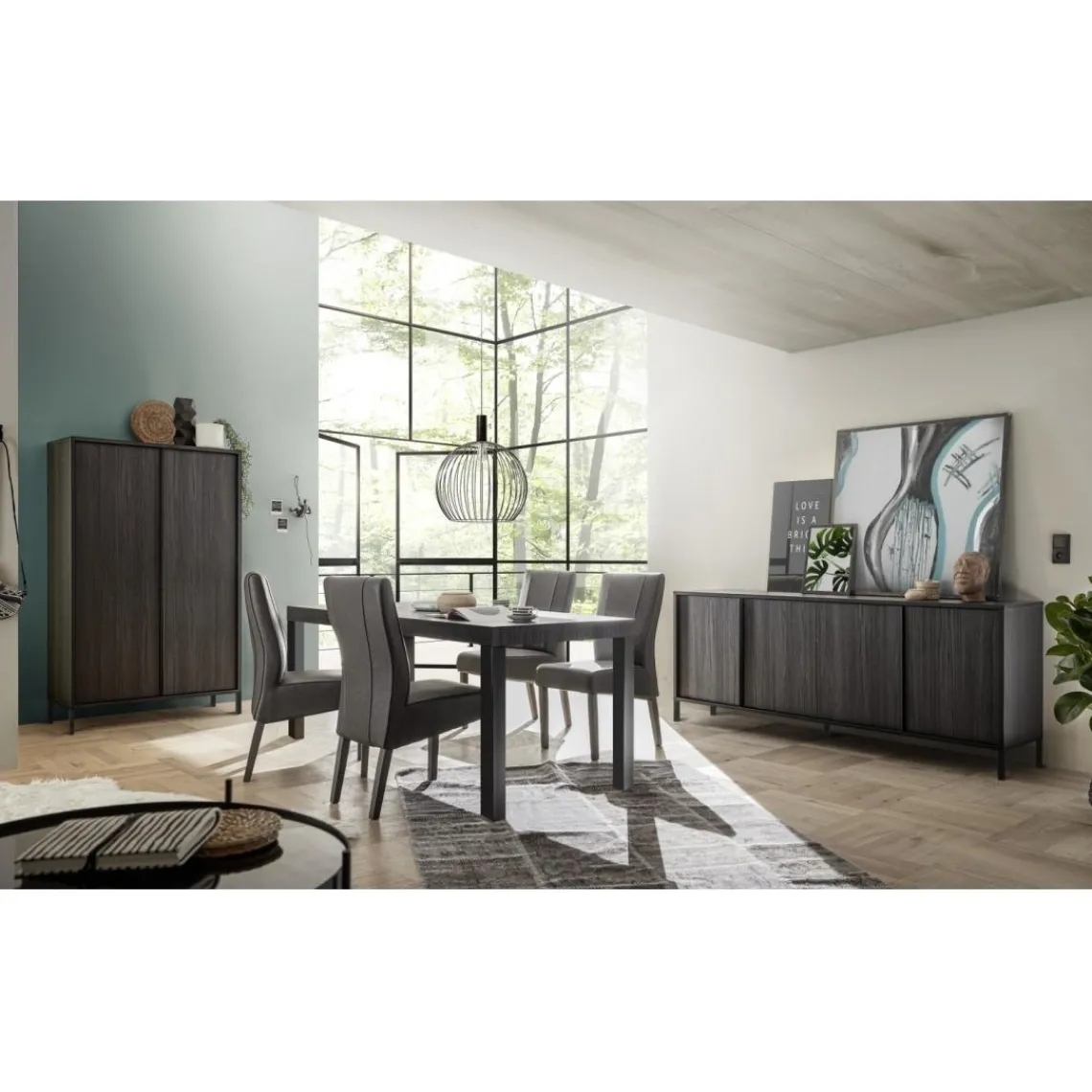 3S. x Home Buffet 3 portes en panneaux de particules de première qualité Sale