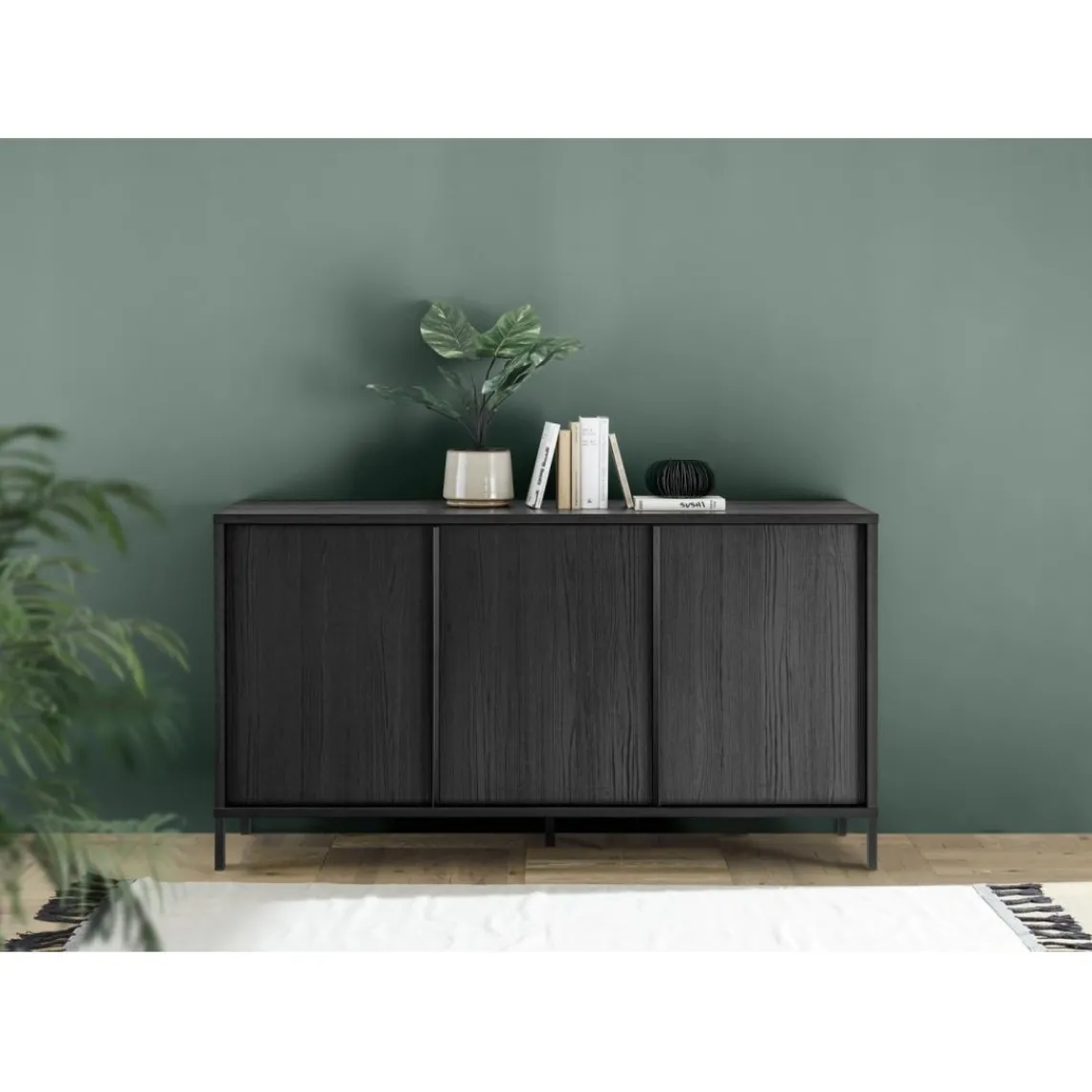 3S. x Home Buffet 3 portes en panneaux de particules de première qualité Sale