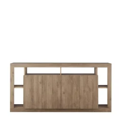 3S. x Home Buffet 4 portes en panneaux de particules