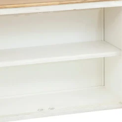 3S. x Home Buffet 3 portes en verre Clearance