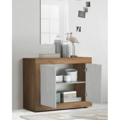 3S. x Home Buffet 2 portes panneaux de particules de première qualité Online