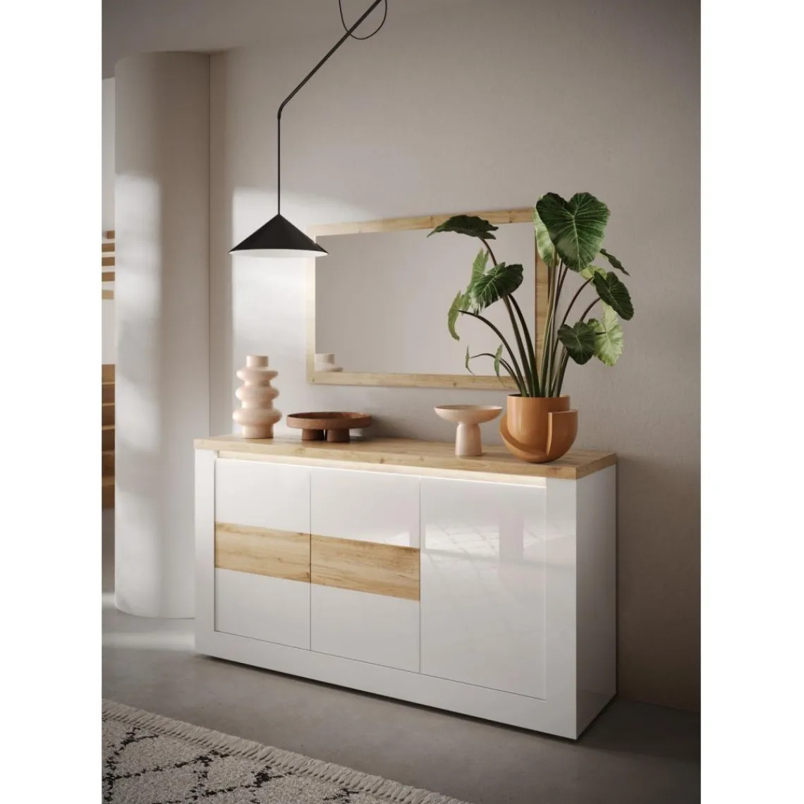 3S. x Home Buffet Blanc SAVONA