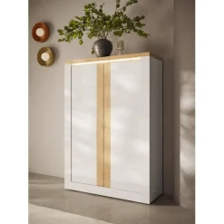 3S. x Home Buffet Blanc SAVONA style contemporain Sale