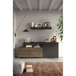 3S. x Home Buffet FREEDOM 2 portes3 tiroirs gris Online