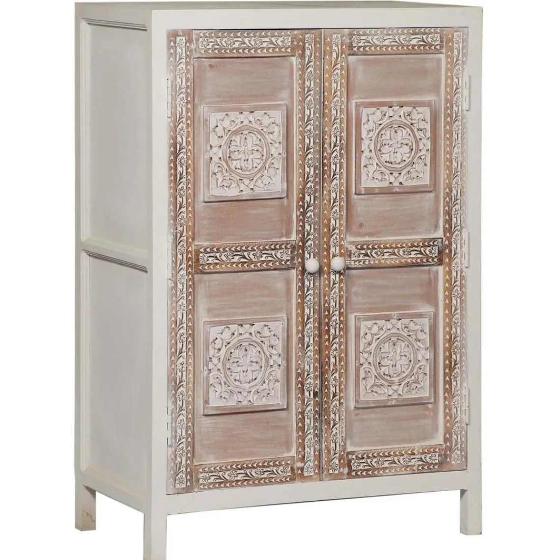 3S. x Home Buffet Haut 2 portes Toudou Bois Vintage Best