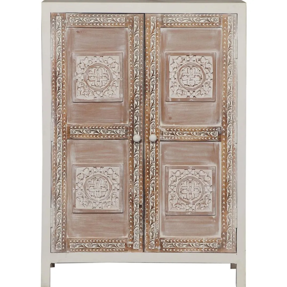 3S. x Home Buffet Haut 2 portes Toudou Bois Vintage Best