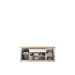 3S. x Home Buffet SAVONA Blanc style contemporain Online