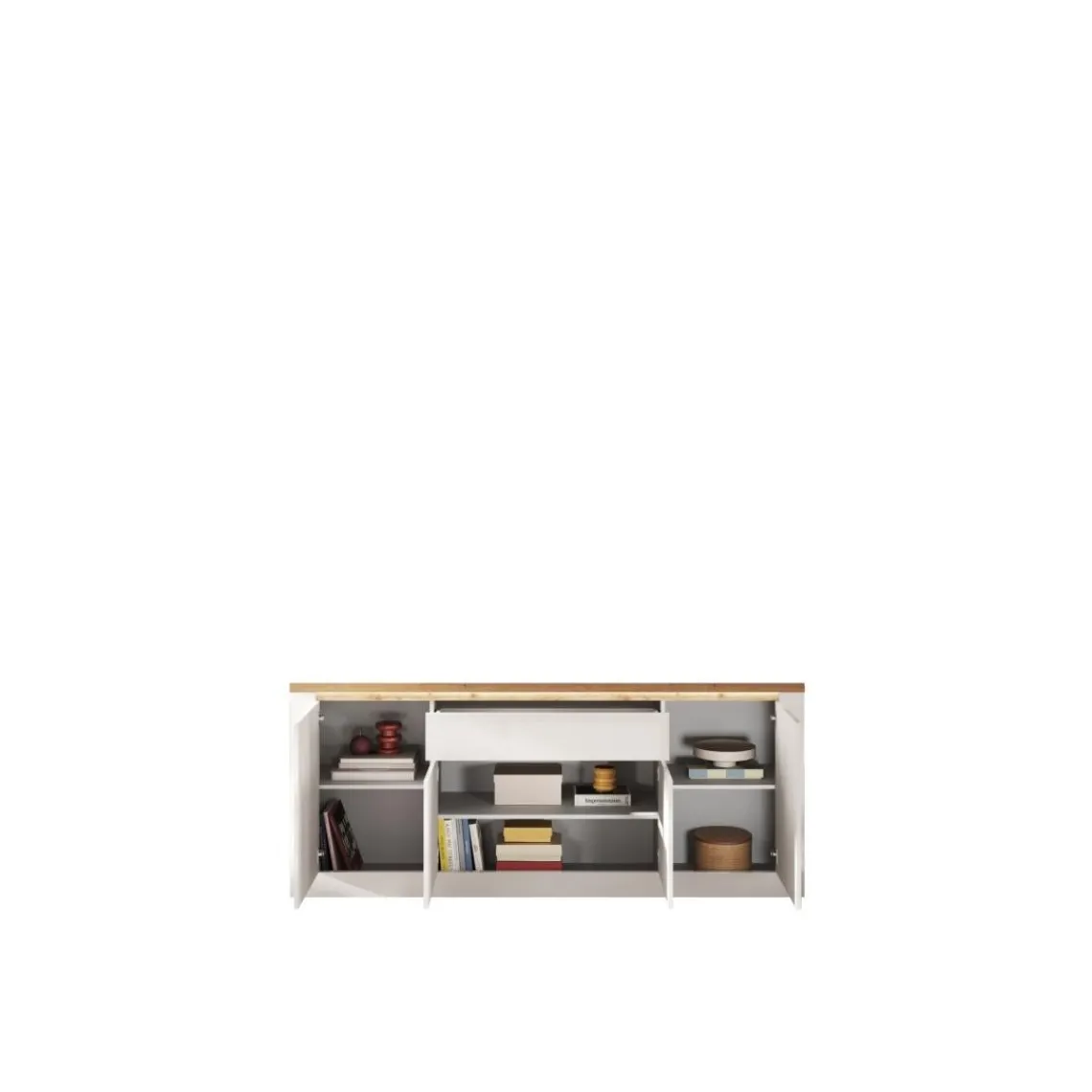 3S. x Home Buffet SAVONA Blanc style contemporain Online