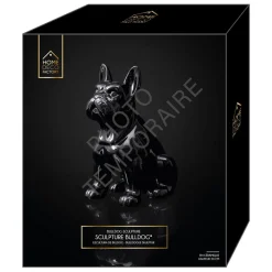 3S. x Home Bulldog en Céramique Noir 20cm Best