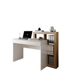 3S. x Home Bureau blanc a Panneau de particules Clearance