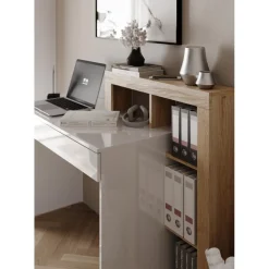 3S. x Home Bureau blanc a Panneau de particules Clearance