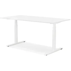 ALTEREGO Bureau assis debout électrique 'TRONIK' blanc Clearance