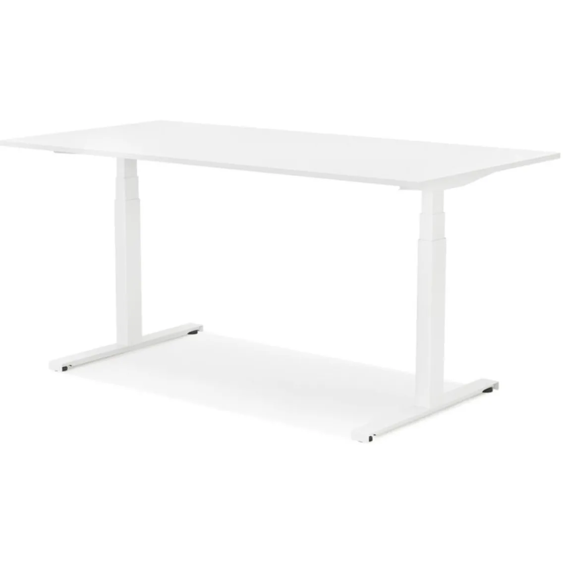 ALTEREGO Bureau assis debout électrique 'TRONIK' blanc Clearance