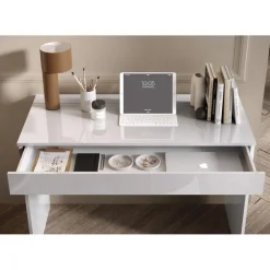 3S. x Home Bureau Panneau de particules blanc Discount