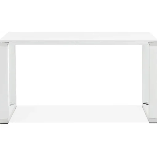 3S. x Home Bureau Piétement en Métal CESARO Blanc Clearance