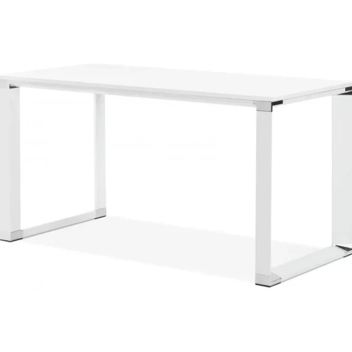 3S. x Home Bureau Piétement en Métal CESARO Blanc Clearance