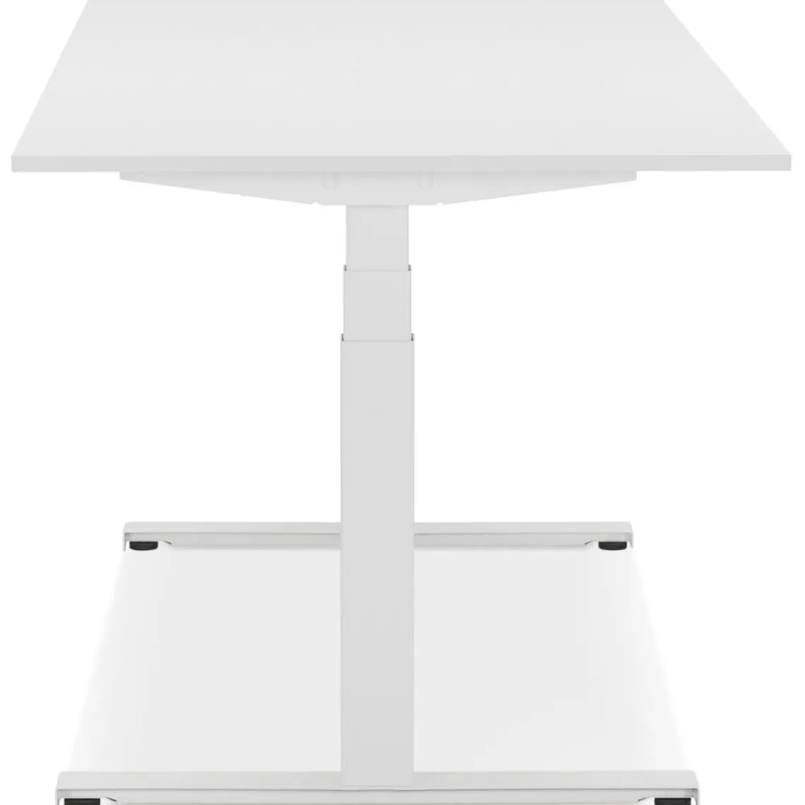 ALTEREGO Bureau réglable en hauteur électrique 'TRONIK' blanc Clearance