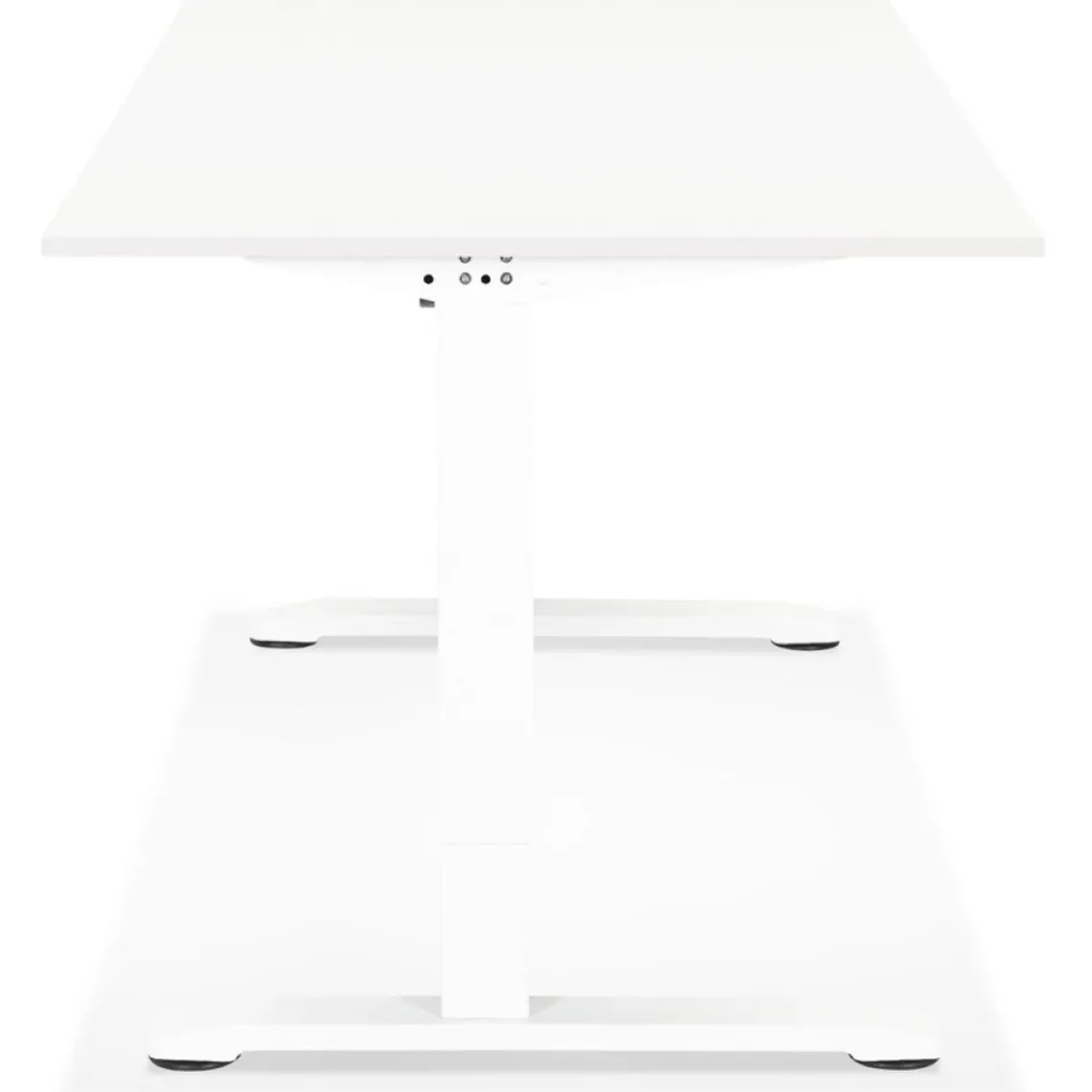 ALTEREGO Bureau réglable en hauteur 'OSMOSE' blanc New