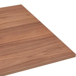 ALTEREGO Bureau réglable en hauteur 'OSMOSE' en bois et métal blanc Hot