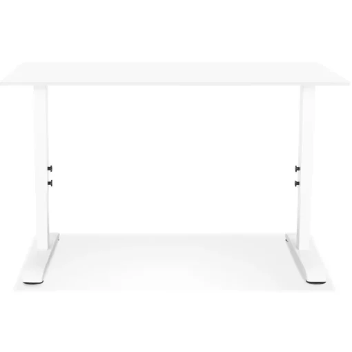 ALTEREGO Bureau réglable en hauteur blanc 'OSMOSE' Best