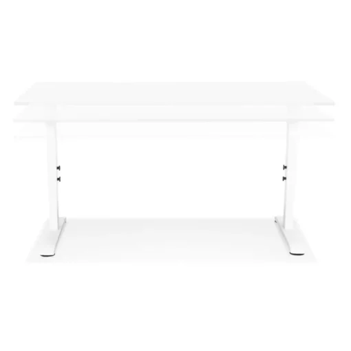 ALTEREGO Bureau réglable en hauteur blanc 'OSMOSE' Best