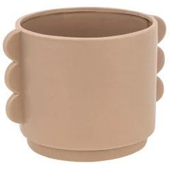 3S. x Home Cache pot Hind Céramique Taupe