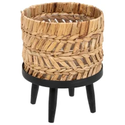 3S. x Home Cache pot sur pied beige Discount