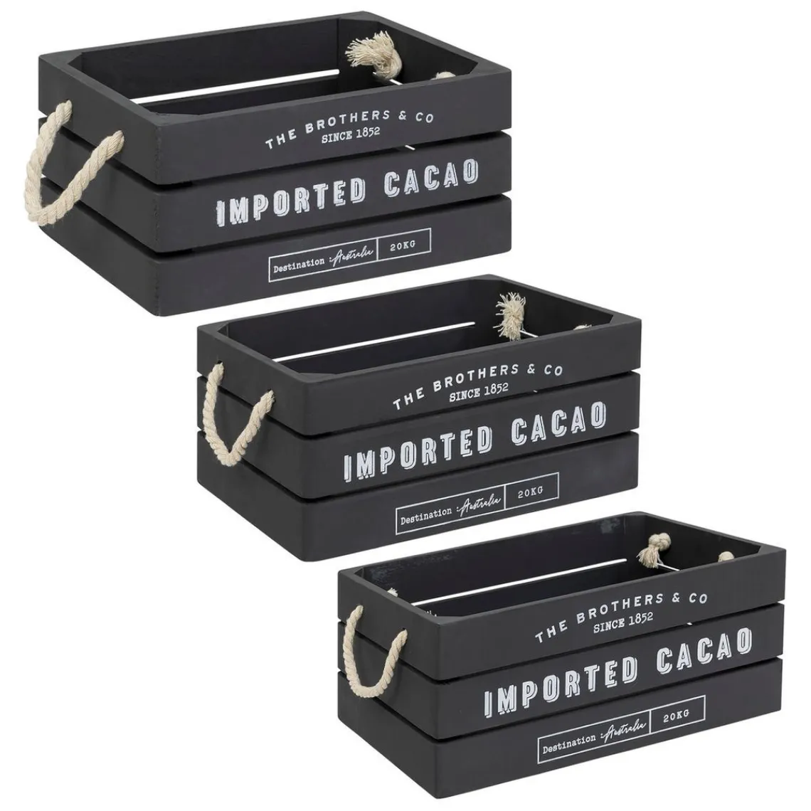 3S. x Home Cagette Bois Denys Gris X3 Best