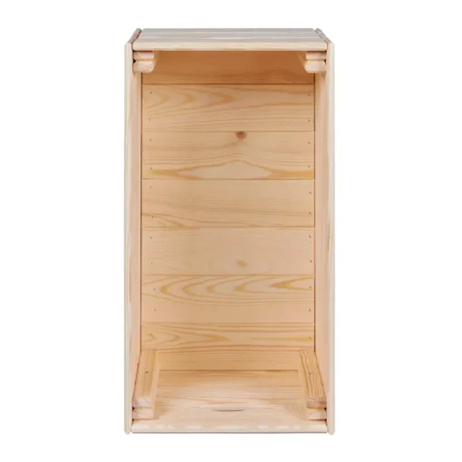 3S. x Home Cagette en bois VALLONI Pin naturel Outlet
