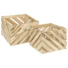 3S. x Home Caisses en bois sulei Discount