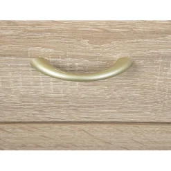 3S. x Home Caisson à roulettes en Bois massif Marron New