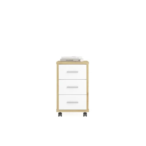 3S. x Home Caisson de Bureau Couleur Chêne DIEGO Beige Sale
