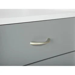 3S. x Home Caisson De Rangement Sur Roulettes Gris Blanc Sale