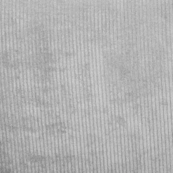 3S. x Home Canapé 3 Places Velours Côtelé CHRIS Gris Sale