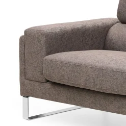 3S. x Home Canapé Barth 2 places Tissu Taupe