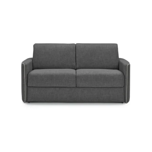 3S. x Home Canapé convertible express 3 places SOFIA Gris Discount