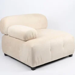 3S. x Home Canapé design modulable Hollywood Velours Beige Sale