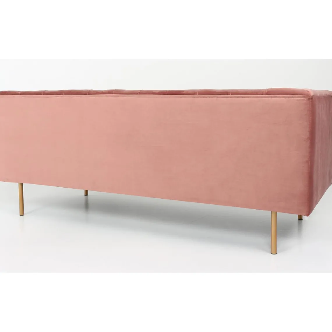 3S. x Home Canapé en Velours Rose 3 places SEE LY