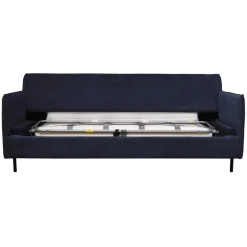 3S. x Home Canapé Maple Convertible 3 Places Bleu Discount