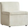 3S. x Home Canapé modulable VARDE design scandinave raffiné en velours côtelé avec mousse Online