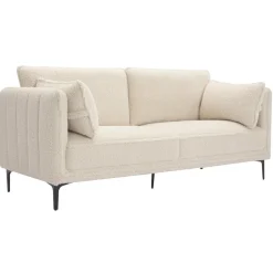 3S. x Home Canape 3 places en Metal blanc Outlet
