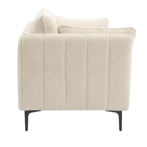 3S. x Home Canape 3 places en Metal blanc Outlet