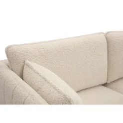 3S. x Home Canape 3 places en Metal blanc Outlet