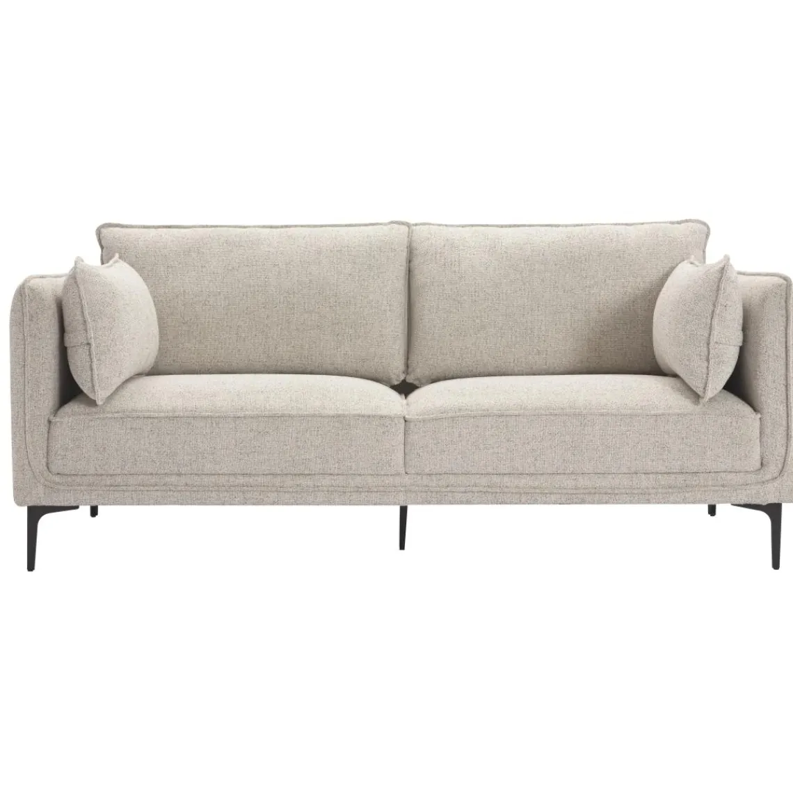 3S. x Home Canape 3 places en Metal gris