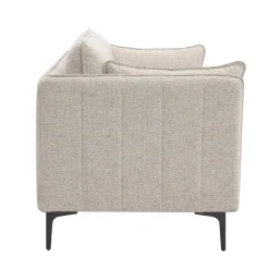 3S. x Home Canape 3 places en Metal gris