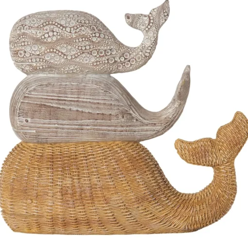 Becquet Cetus déco 3 baleines Discount