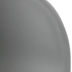 ALTEREGO Chaise avec accoudoirs 'APODIS' grise en matière plastique New