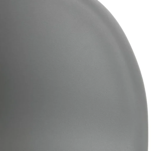 ALTEREGO Chaise avec accoudoirs 'APODIS' grise en matière plastique New